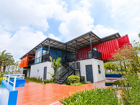Container Buildings in Camping Park