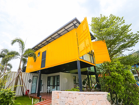 Container Buildings in Camping Park