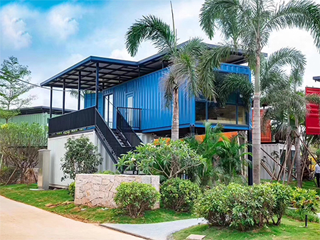 Container Buildings in Camping Park